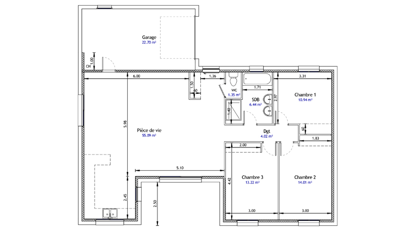 Plan Maison Aura My Kaza
