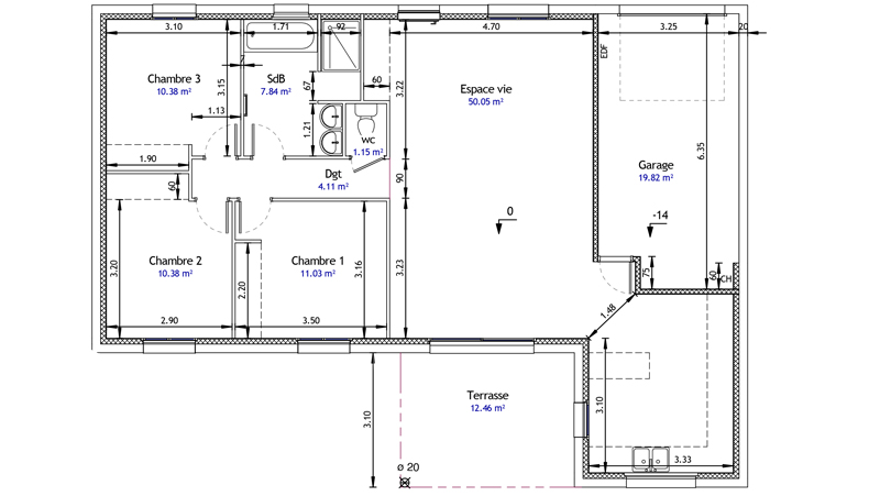 plan maison perla my kaza